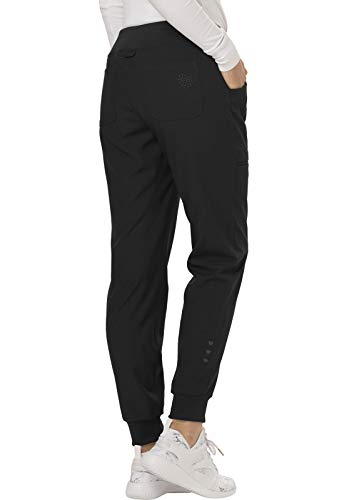 Heartsoul Jogger Scrub Pants For Women, Break On Through Stretch Fabric Hs030, Xs, Black #TOP4