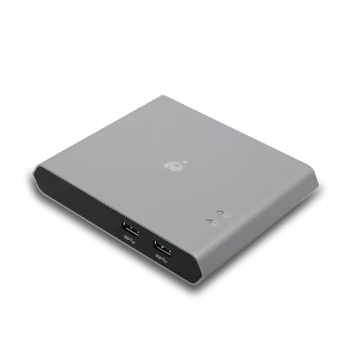 Image of KVM 2-Port USB-C - IOGEAR 2 USB-C /Thunderbolt 3 Devices - 2 USB 3.1, Up To 5Gbps - 4k 30Hz - Power Delivery 75W - Plug n Play - TAA - Mac /Win - GUD3C04