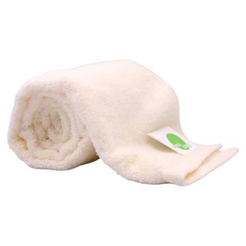 超無撚糸 タオル わたのはな No.4 ホテル仕様 ふわふわ 吸水・速乾 綿100% バスタオル半分時代 ミニバスタオル 小さめ 約34×120cm 浅野撚糸 (美雲(アイボリー))