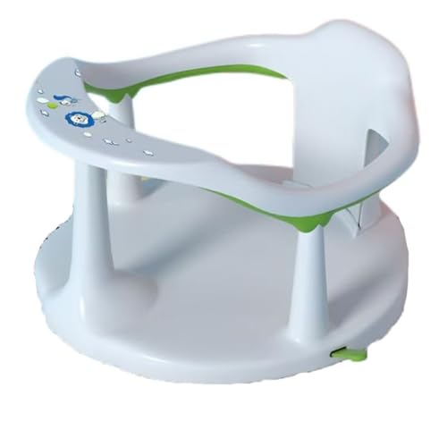 Eculcki ベビーバスチェア お風呂チェア 赤ちゃん用 ベビーチェア バスチェアー バスチェアー 新生児から はじめてのお風呂から使えるバスチェア 吸盤付き ベビー用バスチェア お風呂椅子 吸盤式 安定 滑らか 怪我防止 バスシート 入浴補助用具 (A