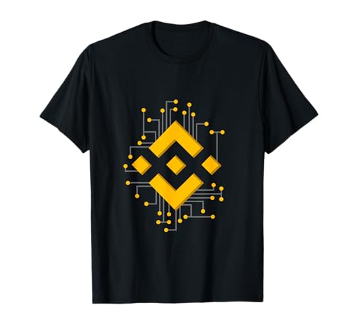 Binance Coin BNB Mechanical Logo Image Camiseta