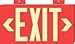 90840 - Double-Sided Sign with Bracket - Exit Signs, Brady - Each
