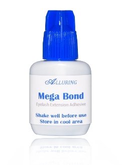 Alluring Mega Strong Eyelash Extensions Adhesive Glue - Flexible, Fast Drying Size 3Ml