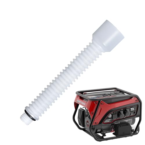 Embudo de cambio de aceite para generador, inversor portátil, tubo de depósito de combustible, flexible para coche, transferencia de energía, tubo para cambiar fácilmente el aceite, manguera de