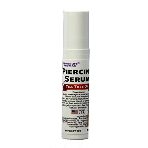 Whole Life Piercing Aftercare Serum - with Tea Tree Oil, 100% Australian - 8ml