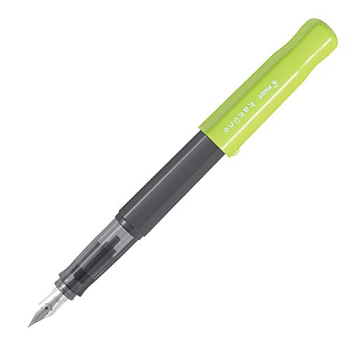 Pilot Kakuno Fountain Pen Medium. Green