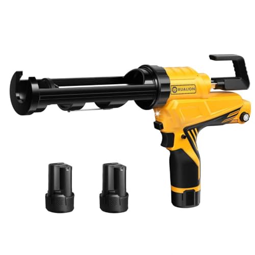 Rualion Electric Caulk Gun - Max 4000N Force, Variable