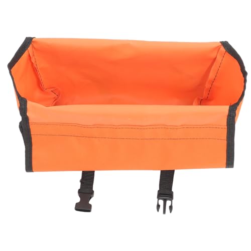 FONDOTIN Bolsa para Herramientas de Escalera Resistente y Duradera Bolsa Portaobjetos Grande Organizador Multifuncional para Uso Obra y Mantenimiento Doméstico