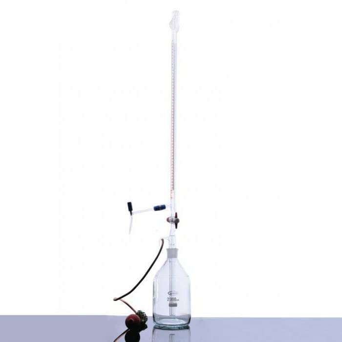 Automatic Burette, Self-Zeroing Class A, 10mL, Individually Certified, (Bottle Sold Separately)