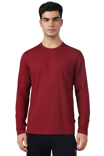 Image of Van Heusen Men's Cotton Regular Fit T-Shirt