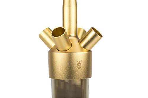 MOE'S Wanted M2 | Shisha | Hookah | WASSERPFEIFE | Premium (Gold) – Bild 5