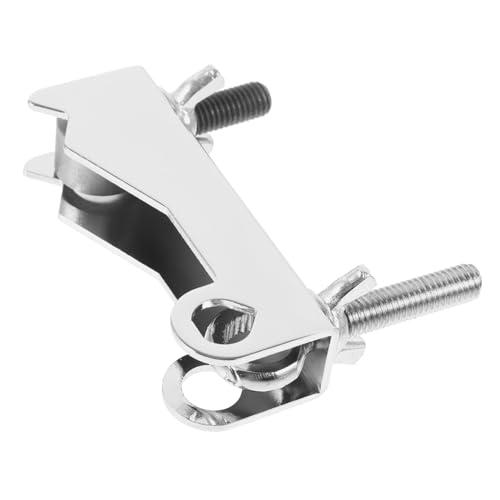 BESTonZON Jazz Drum Cowbell Holder Clamp Metal Mounting Clamp for Drum Kit Accessories