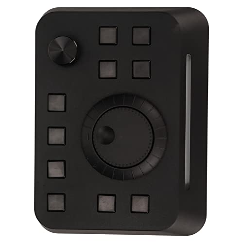 ACOGEDO Console de Montage avec 10 Boutons Personnalisés, Contrôleur de Clamp/Holder Vidéo Plug and Play en Alliage d'aluminium avec Barre Lumineuse pour Final, EDIUS, AVI et Premiere – vue 9