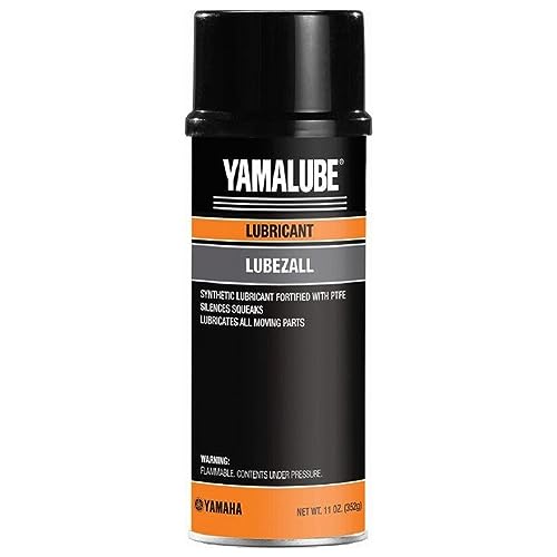 Yamaha Original OEM Yamalube ACC-LUBZA-LL-00 Sythetic Lubricant Fortified with PTFE Silences Squeaks - (1) 11 Ounce Spray Can