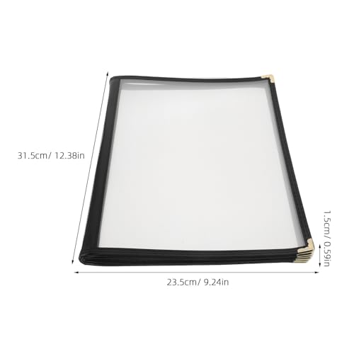 Couverture de menu A4 robuste et anti-taches pour protéger vos cartes - 2