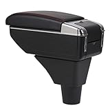 Para opel para meriva caja de reposabrazos caja de almacenamiento de contenido de la tienda central con interfaz USB portavasos cenicero