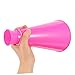GALPADA Cheer Megaphones Portable Plastic Noise Makers for Parties Outdoor Games and Events Lightweight Horns Vibrant Rose Cheering
