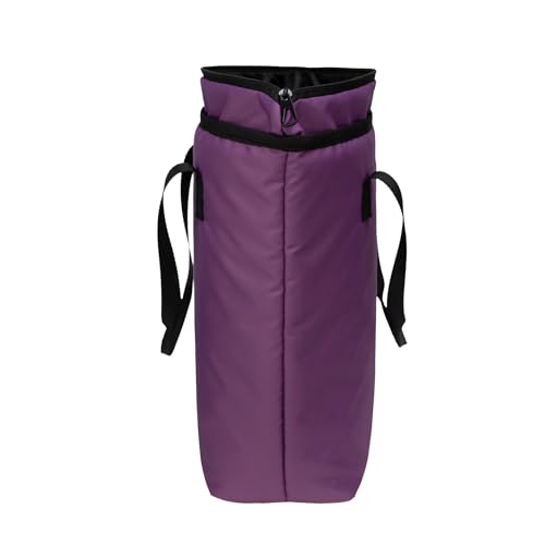 Image of F Gear Flex Purple Tote Bag for Women|Handbag with 1 Spacious Compartment & Inside 2 Pockets|Zip Closure, Premium Finish|Lightweight & Durable|Shopping, Stylish Office, Travel, College Tote