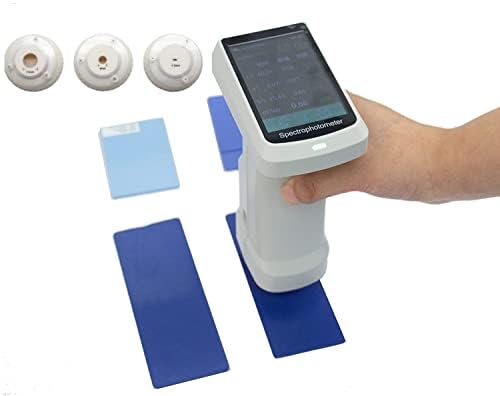 VTSYIQI Portable Spectrophotometer Colorimeter Color Difference Tester with Three Caliber Repeatability 0.02 USB Bluetooth Interface ASTM E1164 ISO7724-1 Built-in Camera View Display