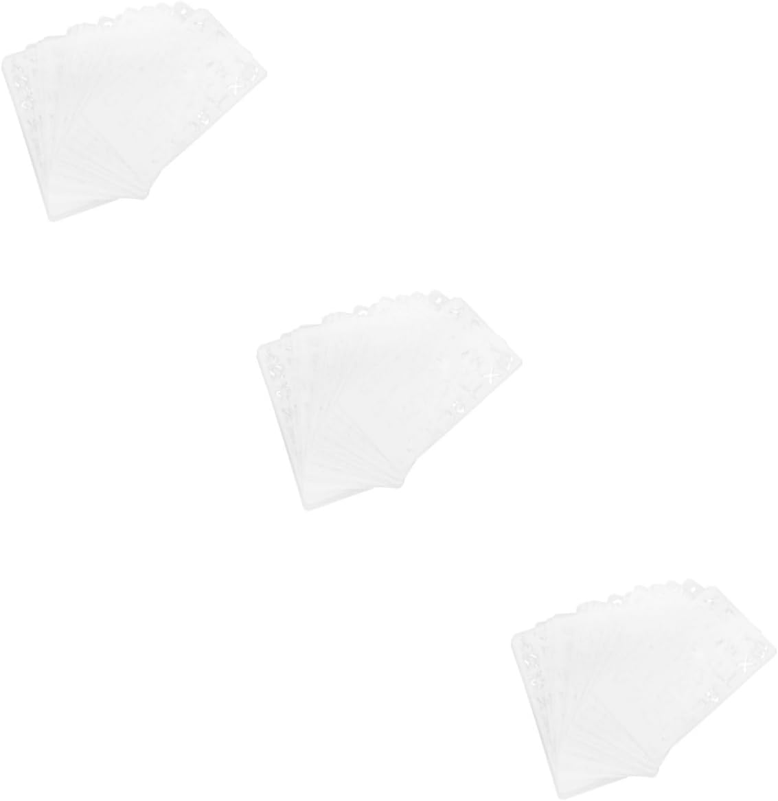 TEHAUX 60sheets Letter Stencils Stencils for Painting Versatile Craft Templates