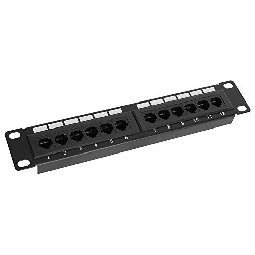 Rack de cabo CAT6A, painel de remendo de rede de plástico RJ45 PPO + PC 5 / categoria 6 rack de cabo
