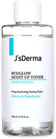 HydGlow Moist Up Toner, 200ml – Daily Mild Peeling & Moisturizing Toner with 83% Betula Platyphylla Japonica Juice for Clean, Smooth, and Glowing Skin – Suitable for all types of Skin