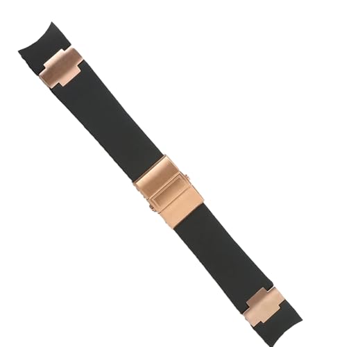 Bracelet de montre en caoutchouc silicone résistant à l'eau pour éviter l'usure