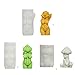 Human Body Candle Molds Rose Mushroom Body Silicone Mould Plaster Molds Handmade Scented Candle Molds Ornament Molds