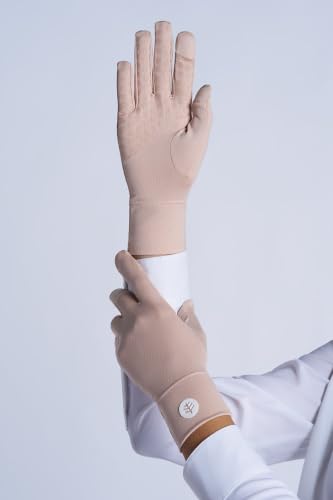 Image of Convertible Fingertip UV Sun Gloves - UPF 50+ Sun Protection - Fuji