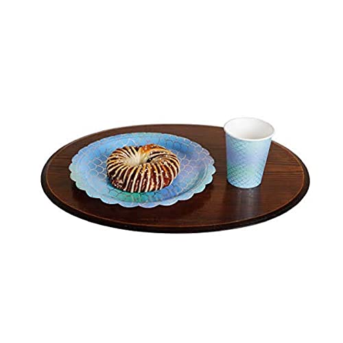 Image of Wanna Party Mermaid Theme Paper Cups 9 oz.for Mermaid Party Supplies /Underwater Party Supplies /Birthday Decorations for Girls-8 Pcs