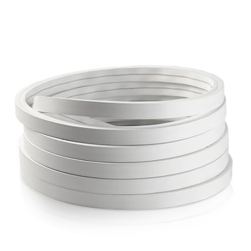 GHIBFBT LED Profile, Flexible Silicone U Shaped LED Channel System, Waterproof Bendable Cuttable Light Strip Cover for Background, Home, Recessed Installation (4m/13.2ft)