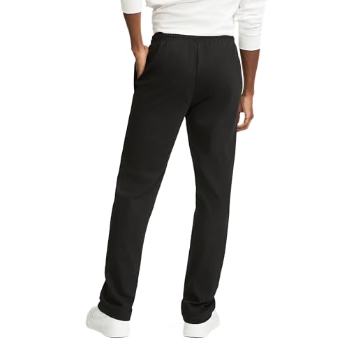 Image of Champion Men's Open-Bottom Lounge Pants, Standard Fit, Lightweight 100% Cotton, Available in Regular and Big & Tall