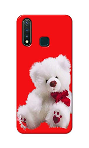Image of PRINTFIDAA Teddy Bear Love Romantic Valentines Day Dumbo Printed Designer Hard Back Case Cover for Vivo Y19 / Vivo U3 (6.53 inch) -(TY) MVN1001