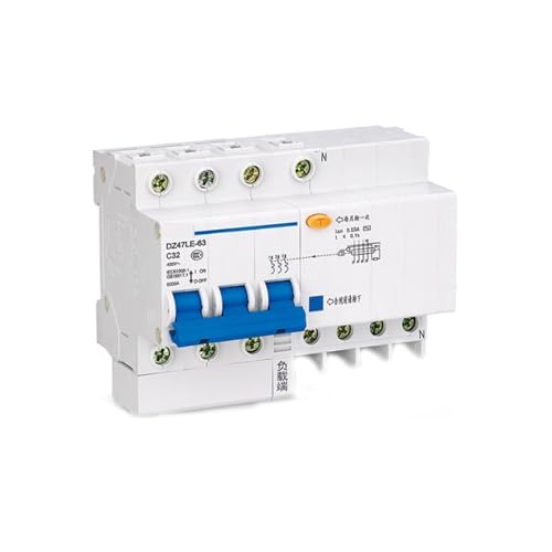 Disjoncteur différentiel DZ47LE-63 4P D60 300 mA coupure générale tableau