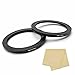 95 to 77mm Metal Step Rings, 95mm to 77mm Step Down Ring Filter Ring Adapter for 95mm Camera Lens & 77mm UV CPL ND Filters Hoods Caps LingoFoto