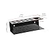 Generic Whiteboard Marker Organizer with Eraser Holder, Black