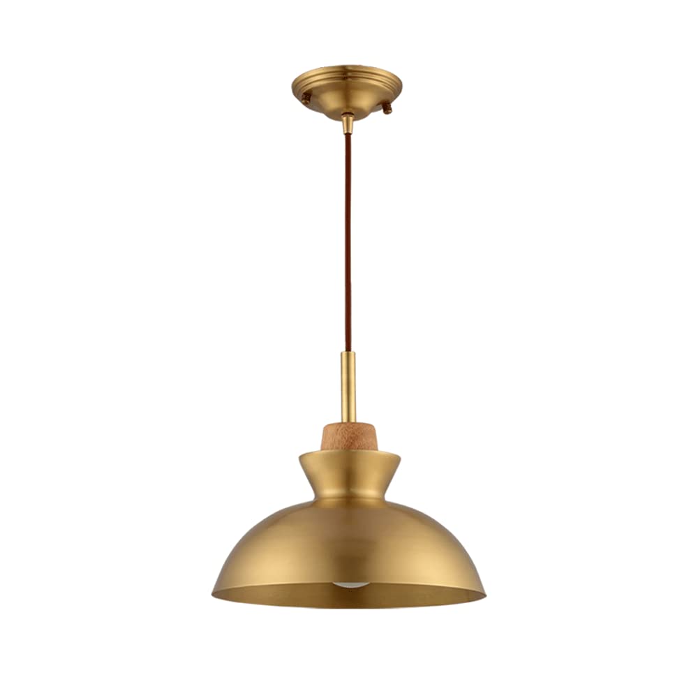 HYJAUSXB Ceiling Light Chandelier Nordic Restaurants Corridors Bars Farms Brushed Brass Bar Long-line Lighting 100 Cm Adjustable Source (Gold)