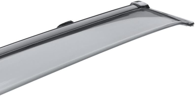 WellVisors Window Visors Wind Deflectors Compatible with KIA 2007-2012 Rondo with Black Trim Rain Guards 3-847KA015
