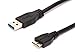 Price comparison product image KUYiA USB 3.0 Cable 2.5FT/ 76CM, A Male to Micro B Data Transfer Cord, Up to 5 Gbps Sync Lead Compatible with Toshiba, WD External Hard Drives