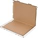 Produktbild kartonprimus 100x Großbriefkartons 350 x 250 x 20 mm GB-2 weiß Großbrief Karton Faltschachtel stabil Versandkarton Post DHL Versand DIN A4 B4 Warensendung Büchersendung Versandschachtel (100 Stück)