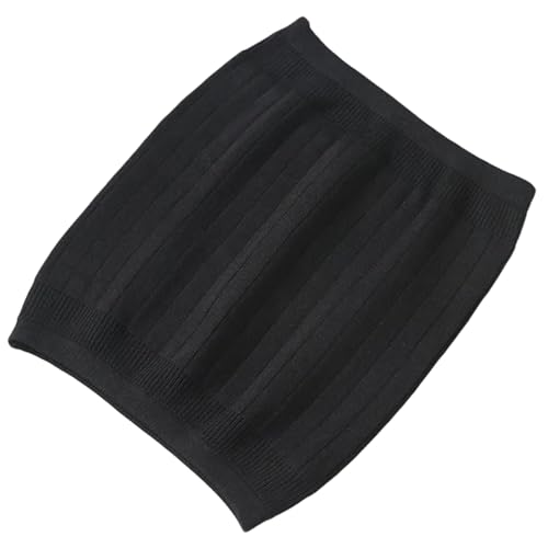 La mejor selección de Calentadores lumbares para Mujer que Puedes Comprar On-line. 49 Calentador de cintura elástica para clima frío, cómodo protector de calor de espalda, calentador de riñones para mujeres y hombres, cinturón unisex de riñón, Negro, XX-Large