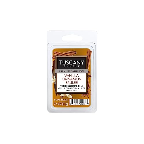 Empire Candle Fragrance Bars, 2.5-Ounce, Vanilla Cinnamon Brulee