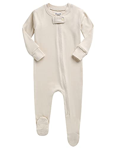 Image of VAENAIT BABY Infant Toddler Boys Girls Footed One-Piece Sleep and Play Premium Modal Pajamas 1-2 Pieces