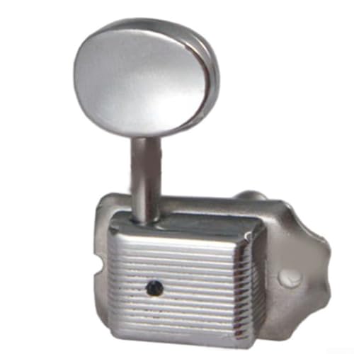 HEIBTENY Mécaniques de guitare pour les amateurs de guitare électrique Têtes de machine d’accordage en argent Guitare St E (Argent) - Les Beatles, Paul McCartney, John Lennon, RIngo Starr, George Harrison HEIBTENY Mécaniques de guitare pour les amateurs de guitare électrique Têtes de machine d'accordage en argent Guitare St E (Argent) – Image 4