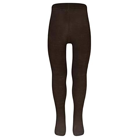 Girls School Tights Warm Stretchy Knitted Cotton Rich Newborn and Ages 0 - 13 Years 9 Colours Cover