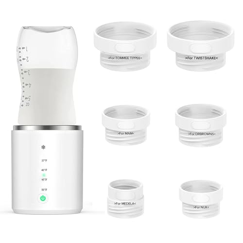 Tragbarer Flaschenwärmer Baby - 500ml 35-70°C USB-C 11000mAh Akku