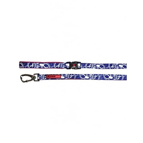 Correa Nayeco X-Trm Logo Azul de 120 cm con agarre resistente para el control de tu mascota