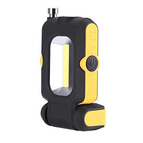 \t Luz de Trabajo LED portátil, Luz de Inundación Portátil, 3 Modos Foco LED Recargable para la Reparación de Automóviles, Camping, Luces de Seguridad de Emergencia