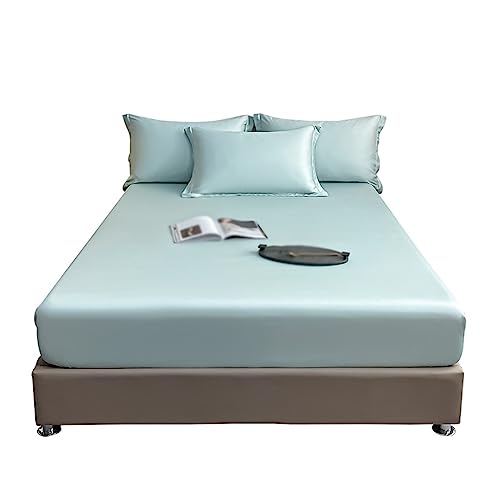 SUMEWDA BUKODAZ Funda de Cama Sedosa y Delicada, Funda de colchón, Tres Juegos(150x200cm)