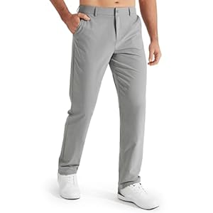 Libin Mens Golf Pants Stretch Work ...
